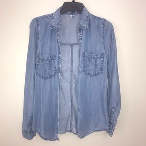 Maurices chambray button down shirt